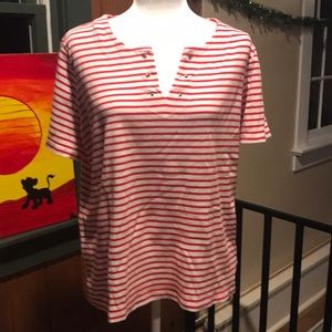 EUC Jones New York Striped Top